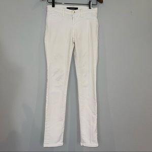 J.Brand white stretchy Skinny Jeans 24 XS